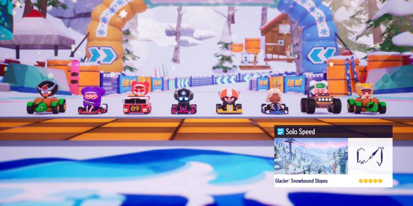 KartRider Drift Glacier Snowbound Slopes Track