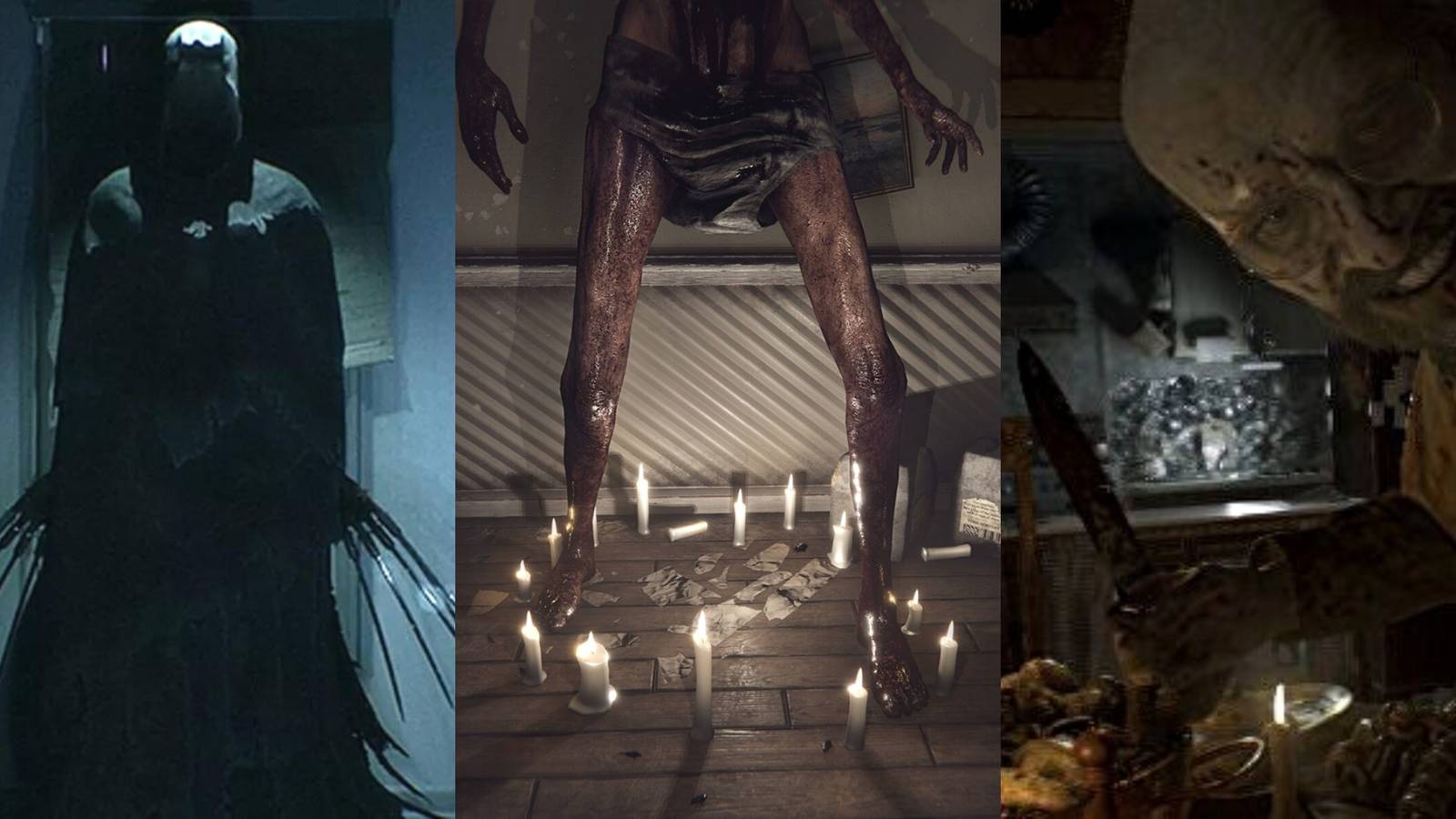 killer in Visage, monster in Madison, killer in Resident Evil 7 Biohazard