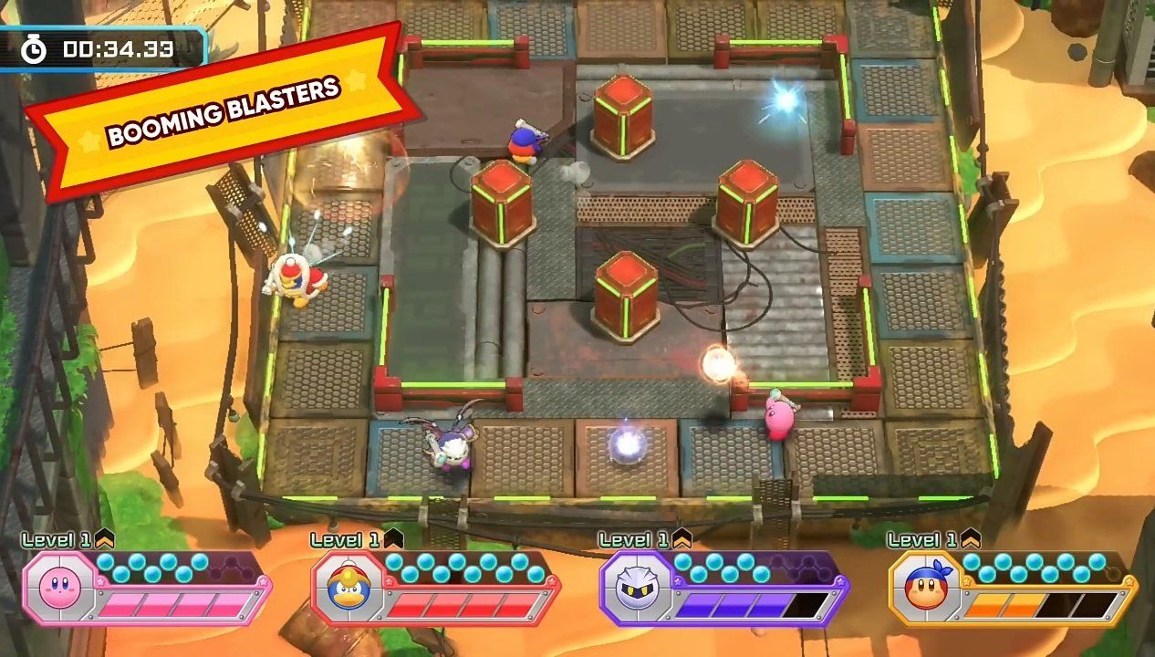 Kirby Booming Blasters