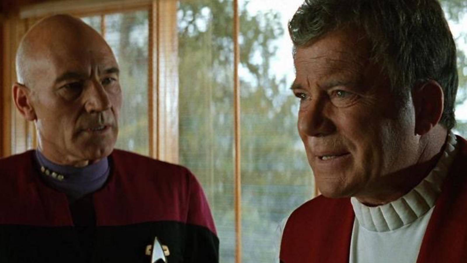 Kirk and picard