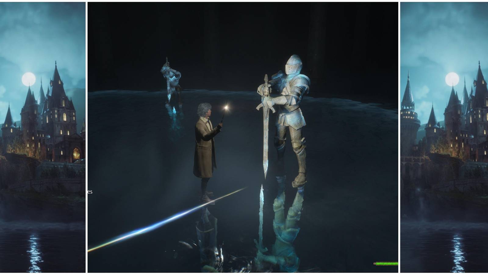 knights activate statues hogwarts legacy