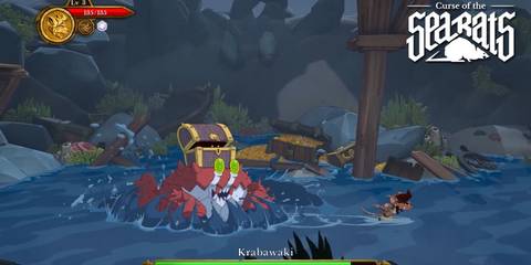 Krabawaki boss battle Curse of the Sea Rats