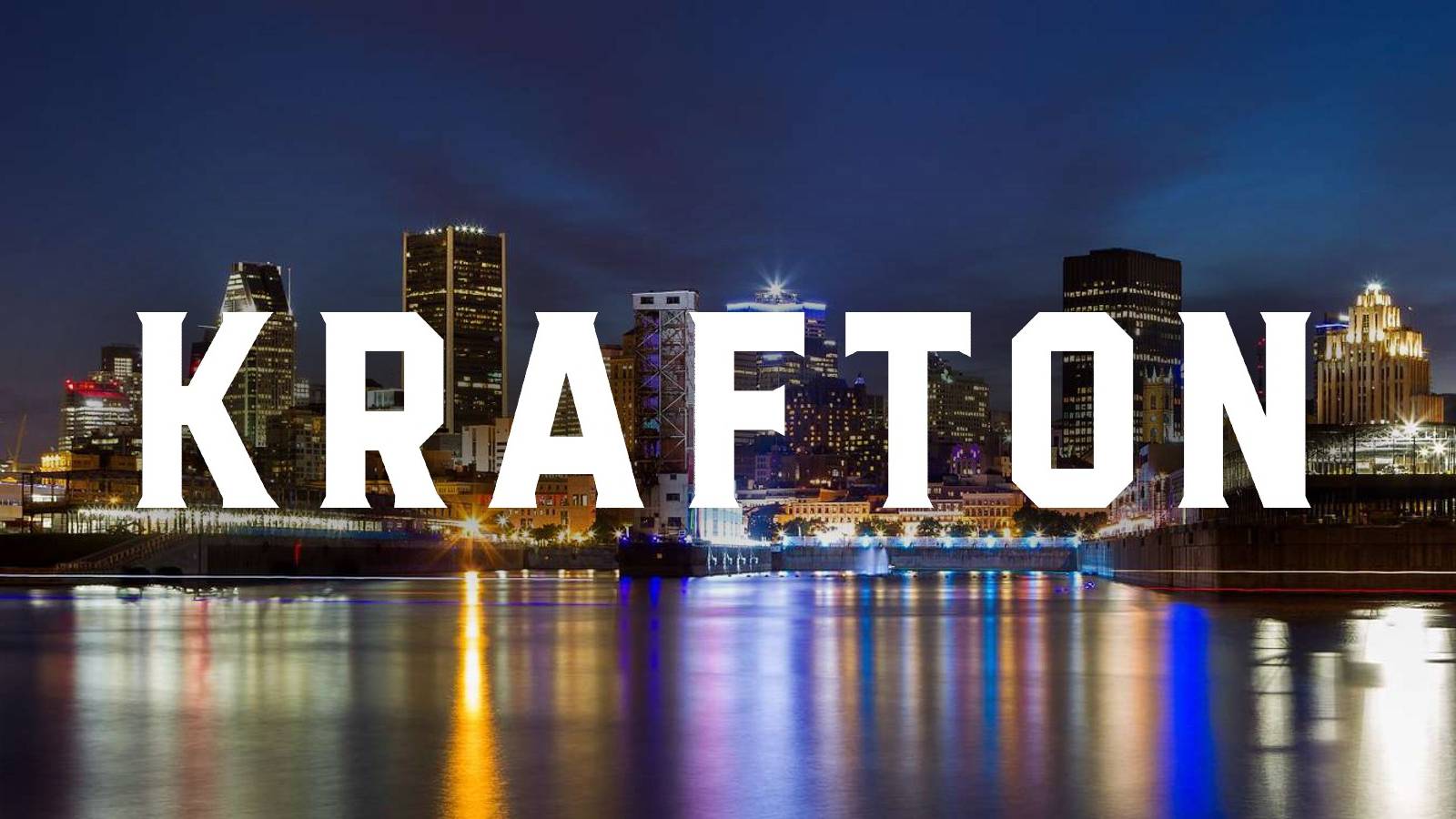 krafton logo montreal