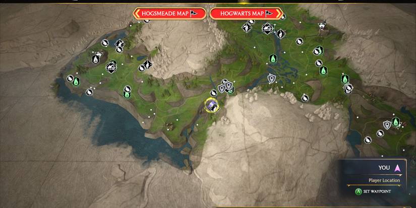 landing platform location Irondale Hogwarts Legacy