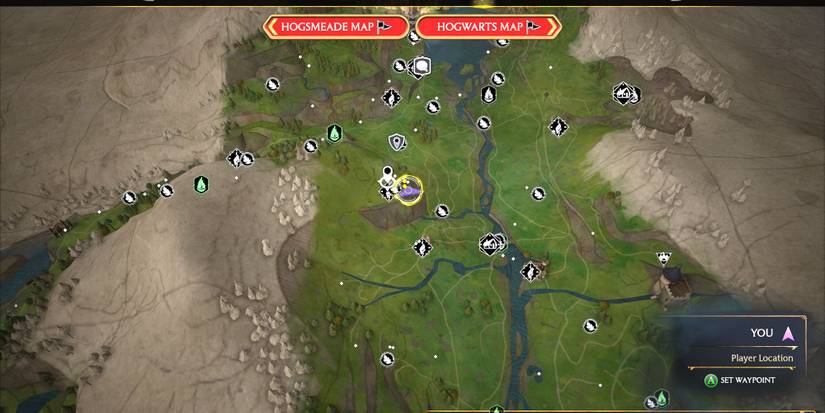 landing platform location Keenbridge Hogwarts Legacy