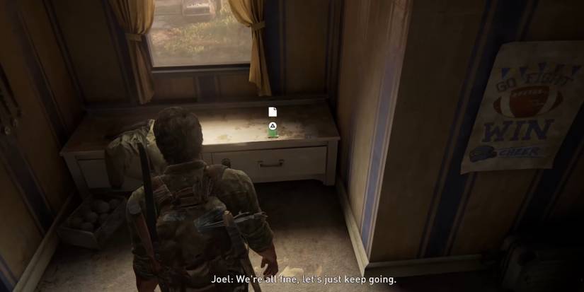 last of us part 1 bill's town artifact 5