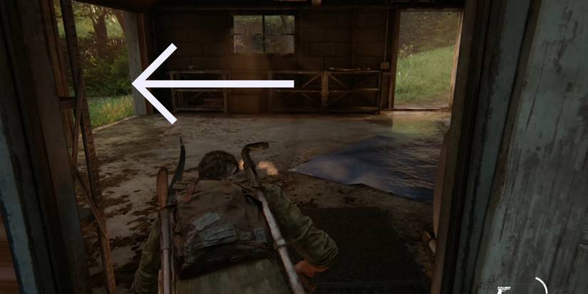 last of us part 1 bill's town garage