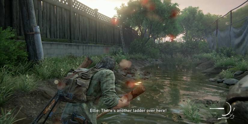 last of us part 1 bill's town ladder