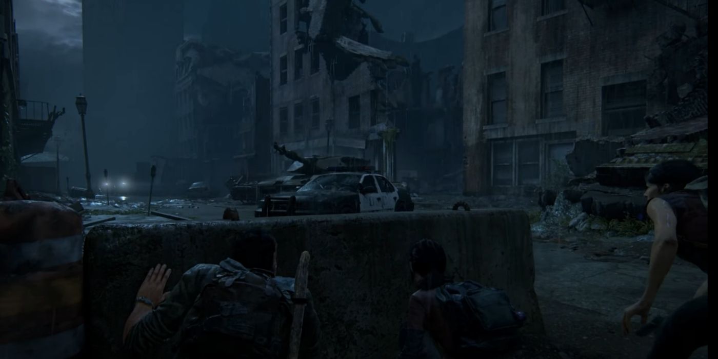 last of us part 1 outskirts street