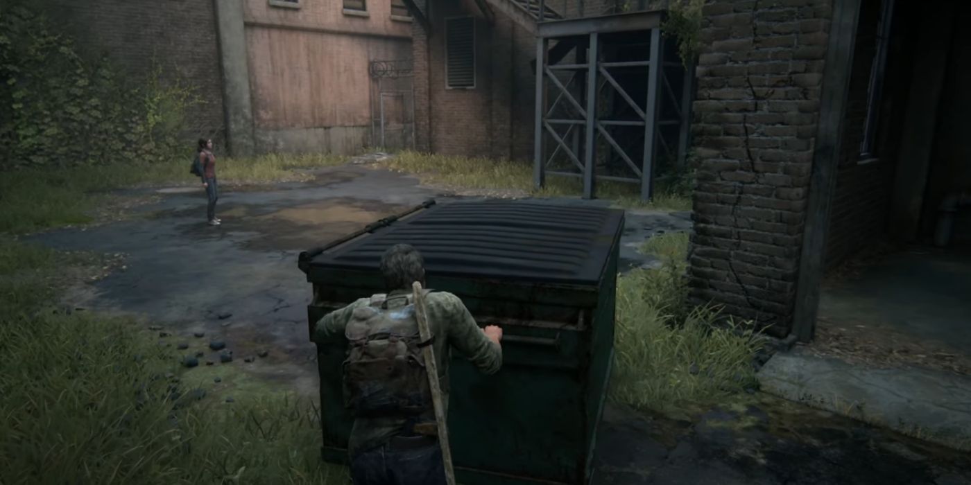 last of us part 1 quarantine zone dumpster