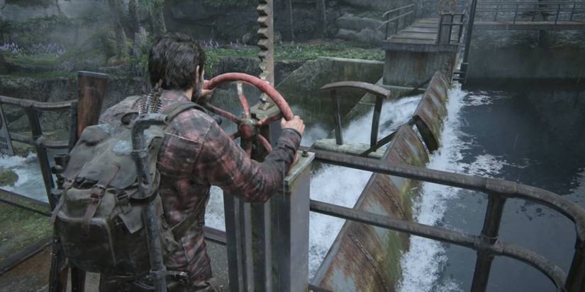 last of us part 1 tommy's dam wheel