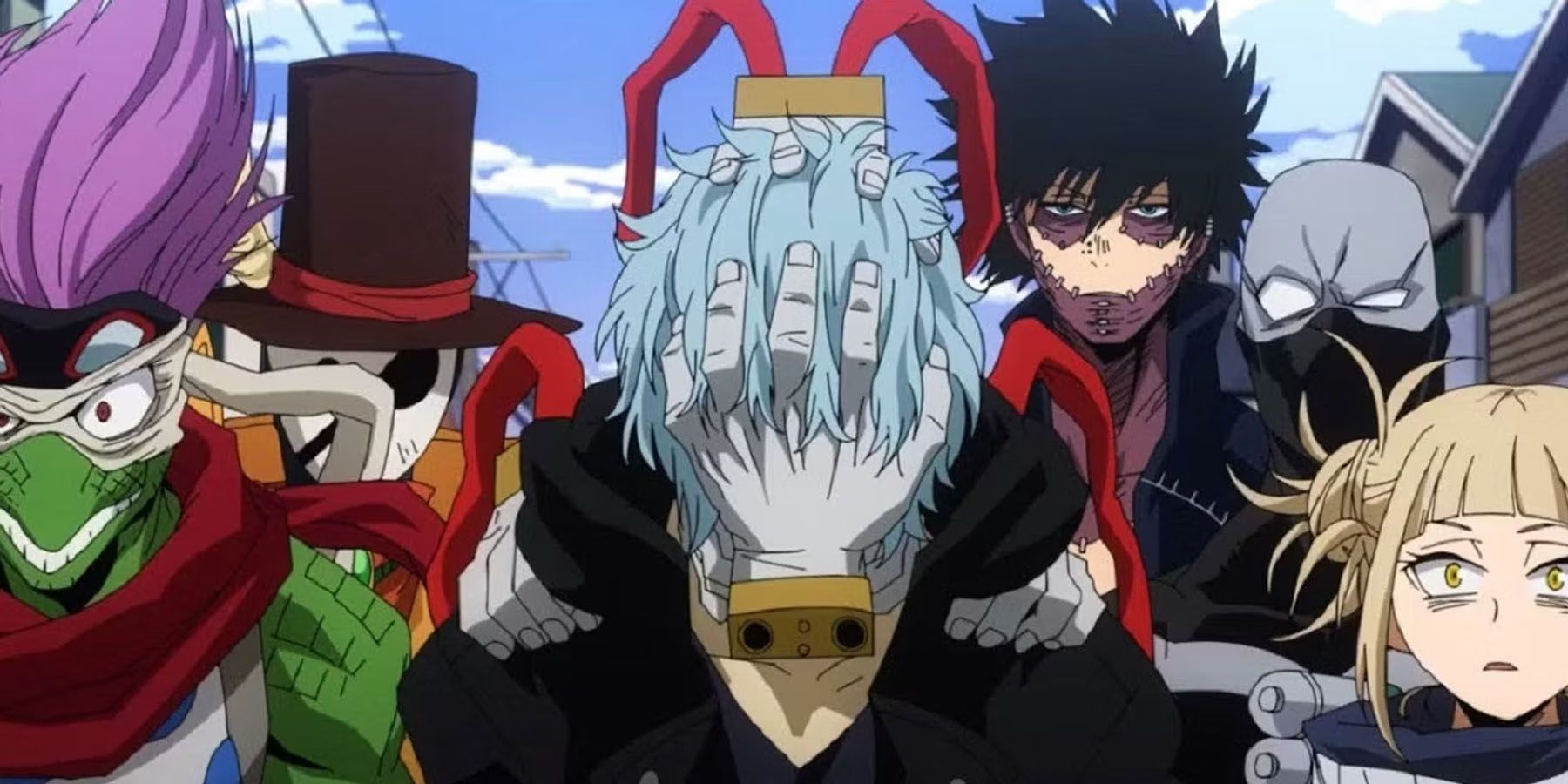 The League of Villains in My Hero Academia