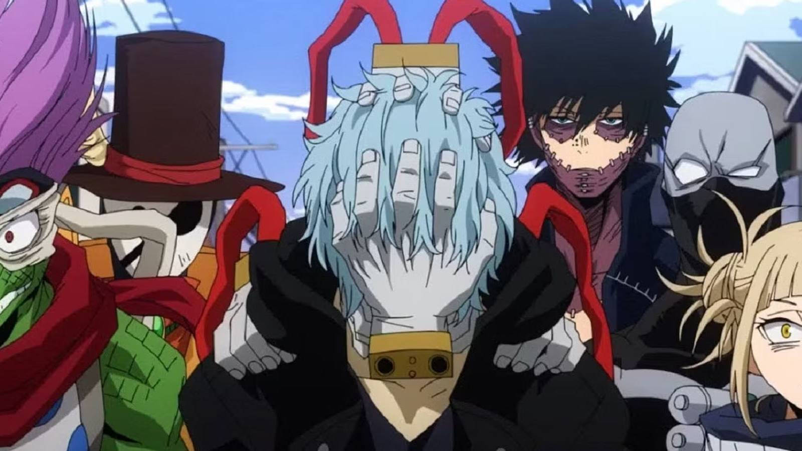 The League of Villains in My Hero Academia