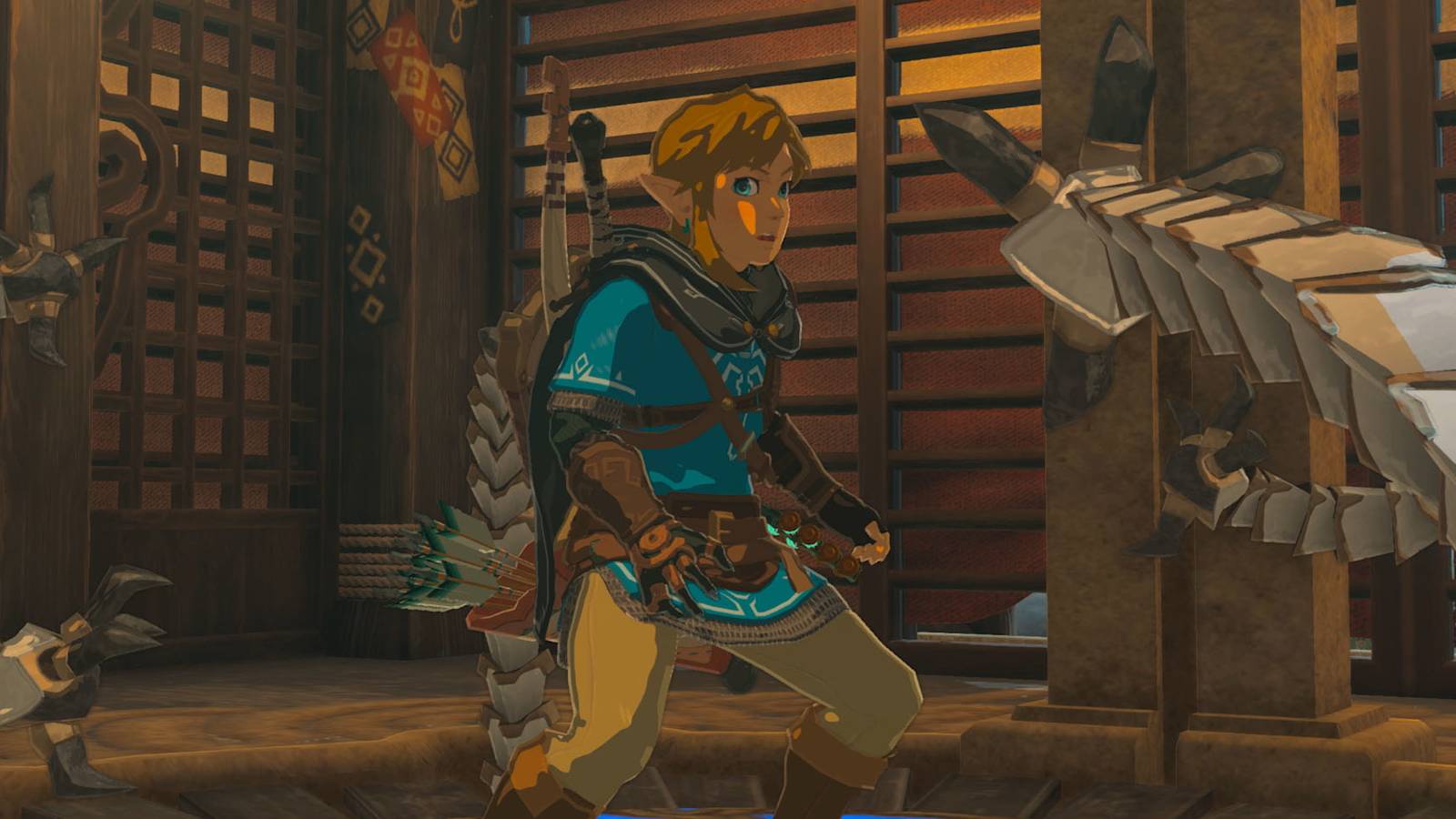 link attacked by strange arms