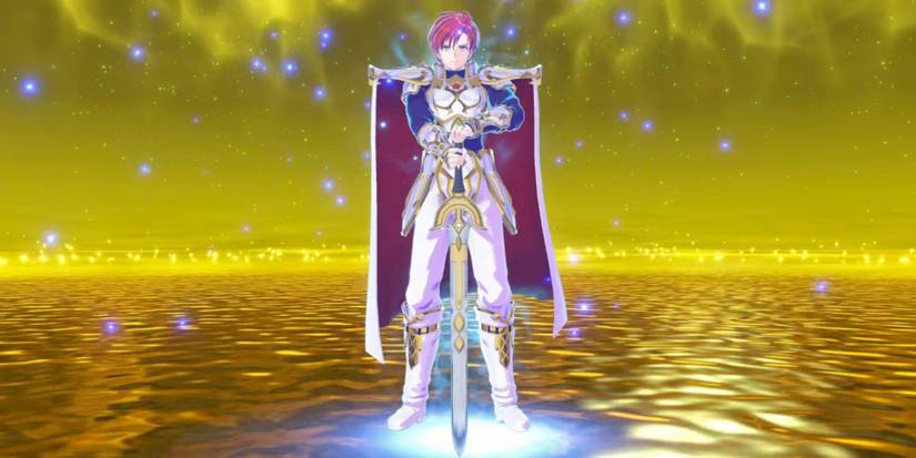 Emblem Leif standing in Fire Emblem Engage