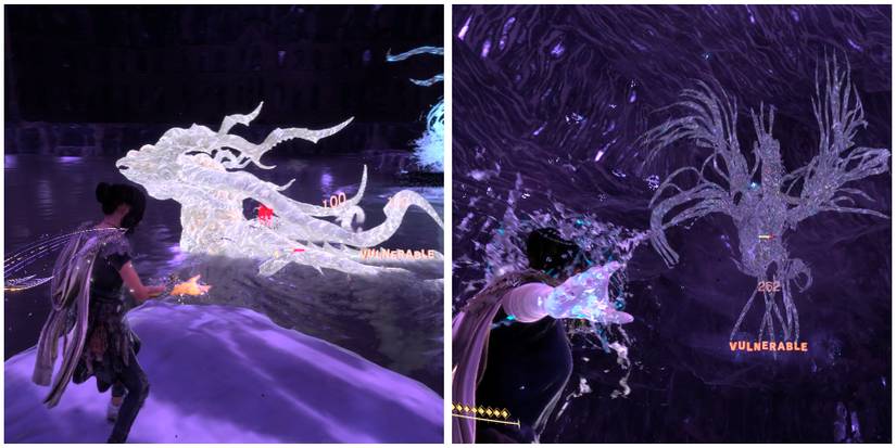 lesser deinosuchus and lesser apsaravis in forspoken