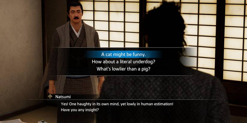 Like A Dragon A Might be funny answer