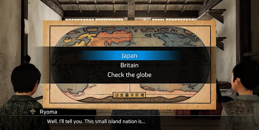 Like a Dragon Ishin Global Fraud answer question one - Japan