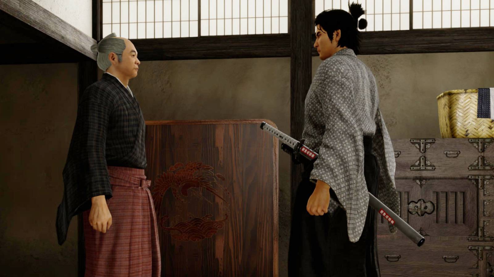 Like a Dragon Ishin Global Fraud substory Ryoma and the teacher
