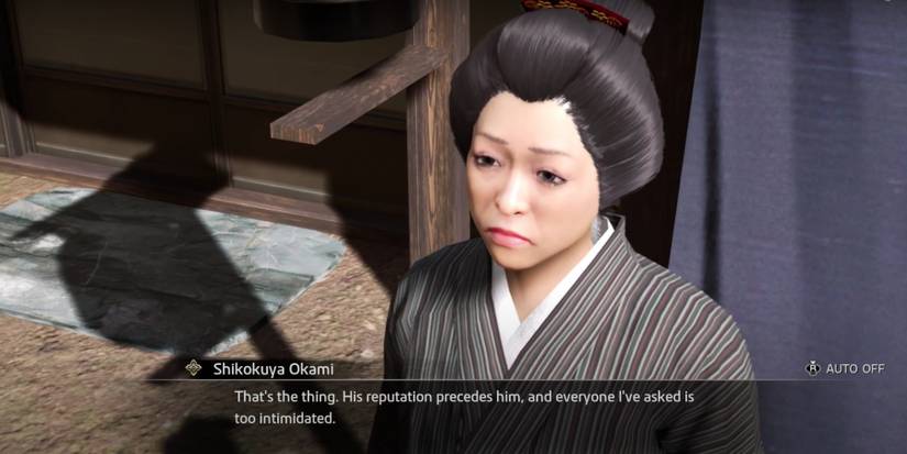 Like a Dragon Ishin - speaking to Shikokuya Okami substory