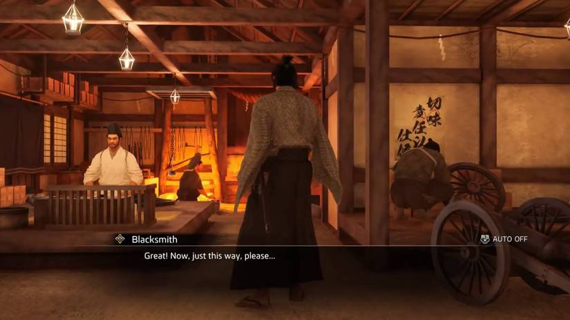 Like a Dragon Ishin_Blacksmith Intro