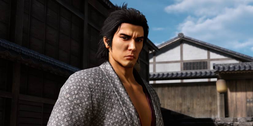 Like a Dragon Isin -  Ryoma staring intensely