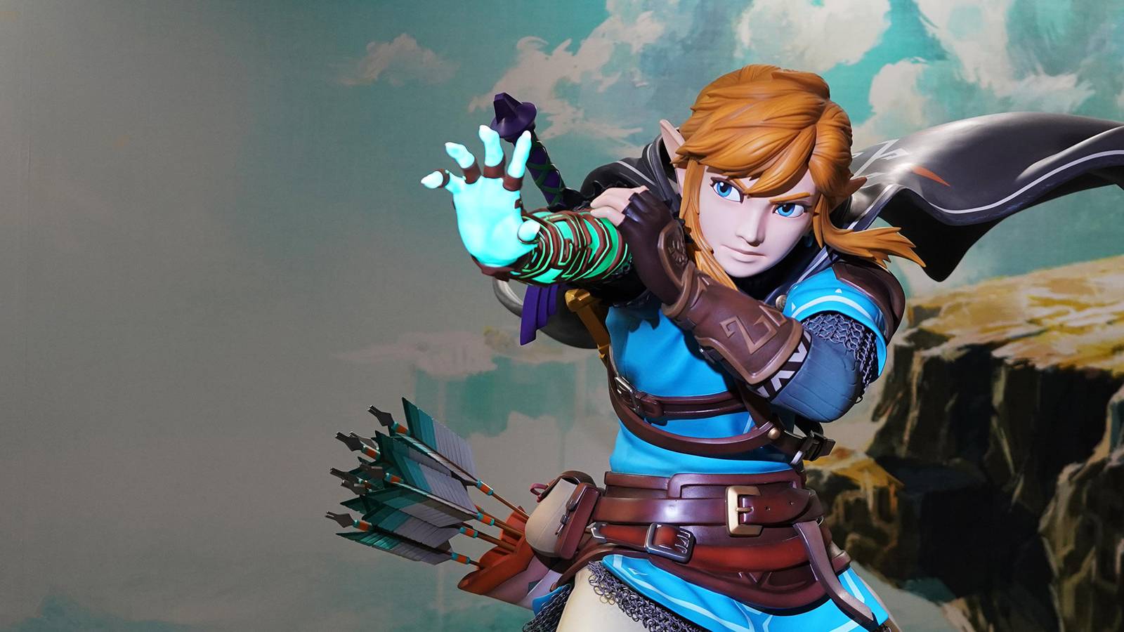statue of link from tears of the kingdom