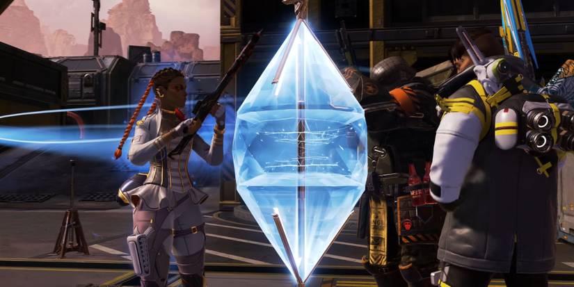 Loba and the team getting Black Market gear