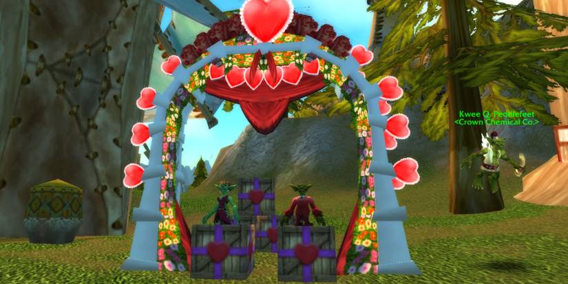 love is in the air daily quest givers and vendors world of warcraft