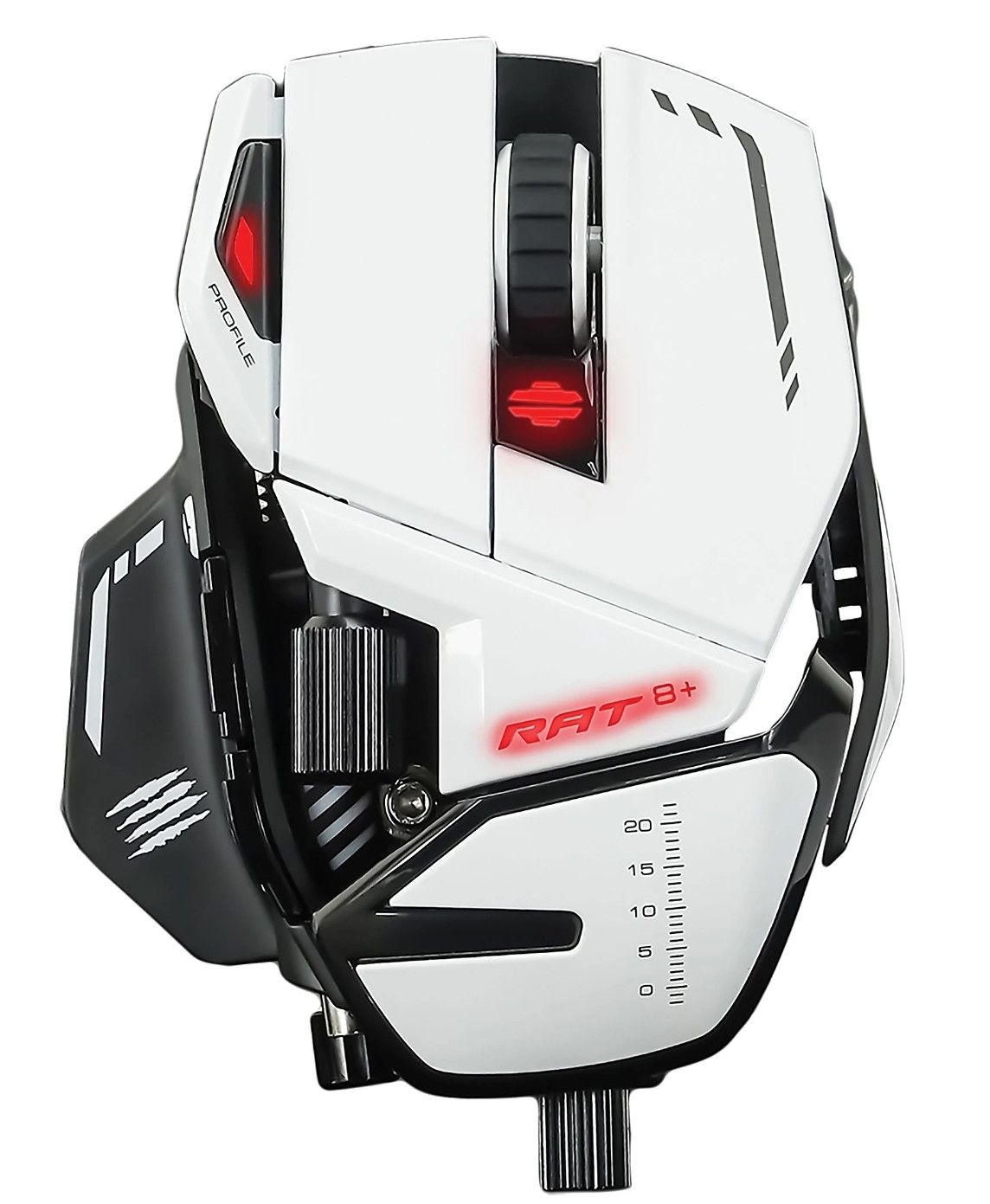 Mad Catz R.A.T. 8+ Adjustable Wired Gaming Mouse 