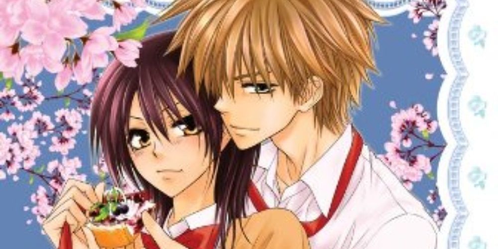 Misaki Ayuzawa and Takumi Usui as they appear on Volume 7 of Kaichou wa Maid-Sama