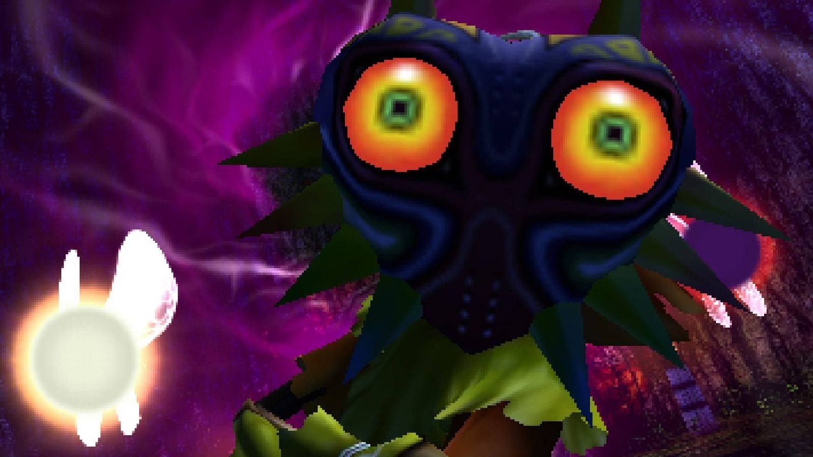 Screenshot of Skull Kid from The Legend of Zelda: Majora's Mask