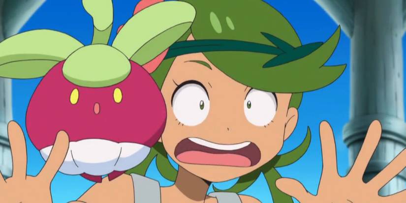 Mallow afraid with Bounsweet