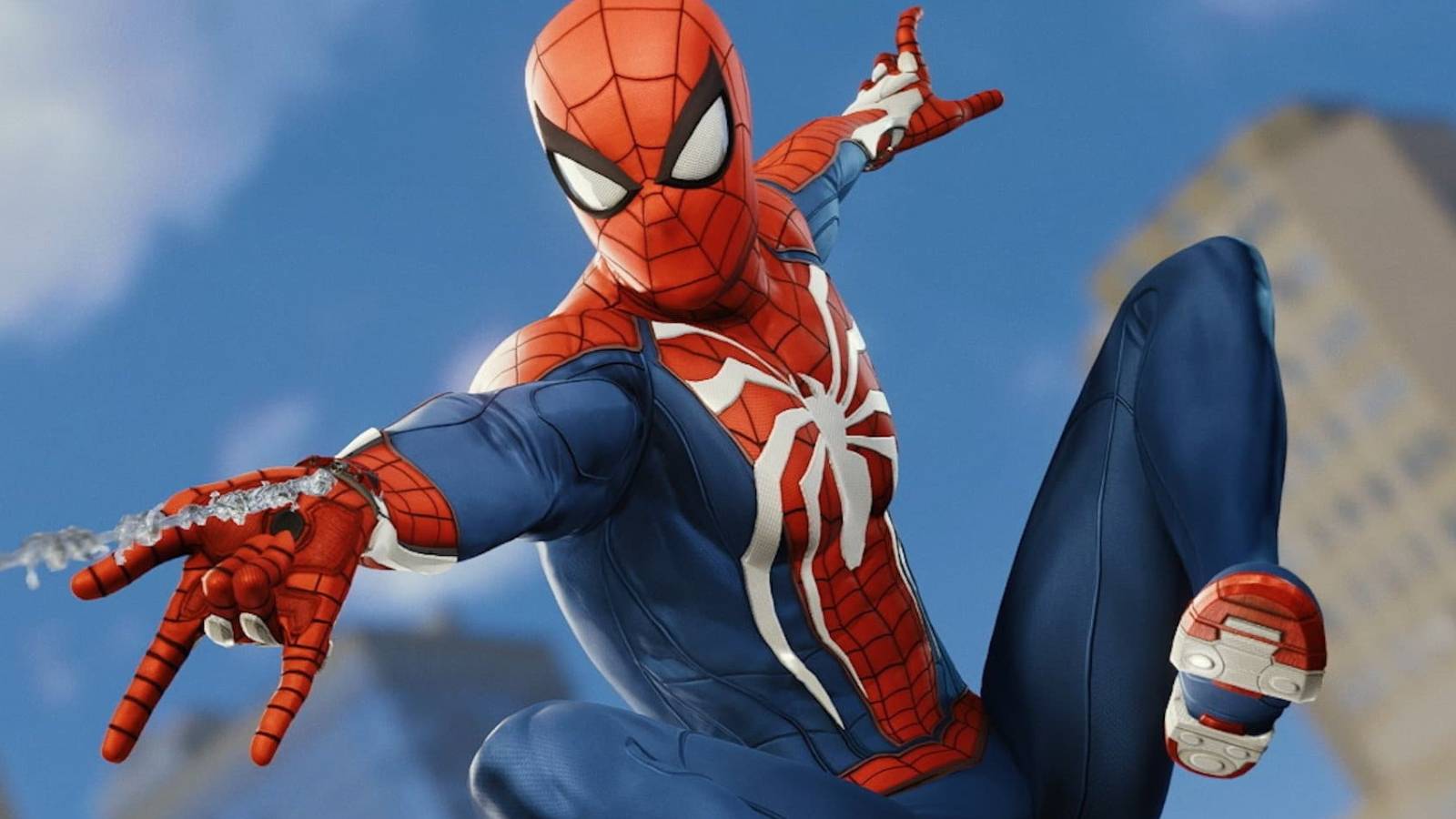 Marvels SpiderMan Blue Sky