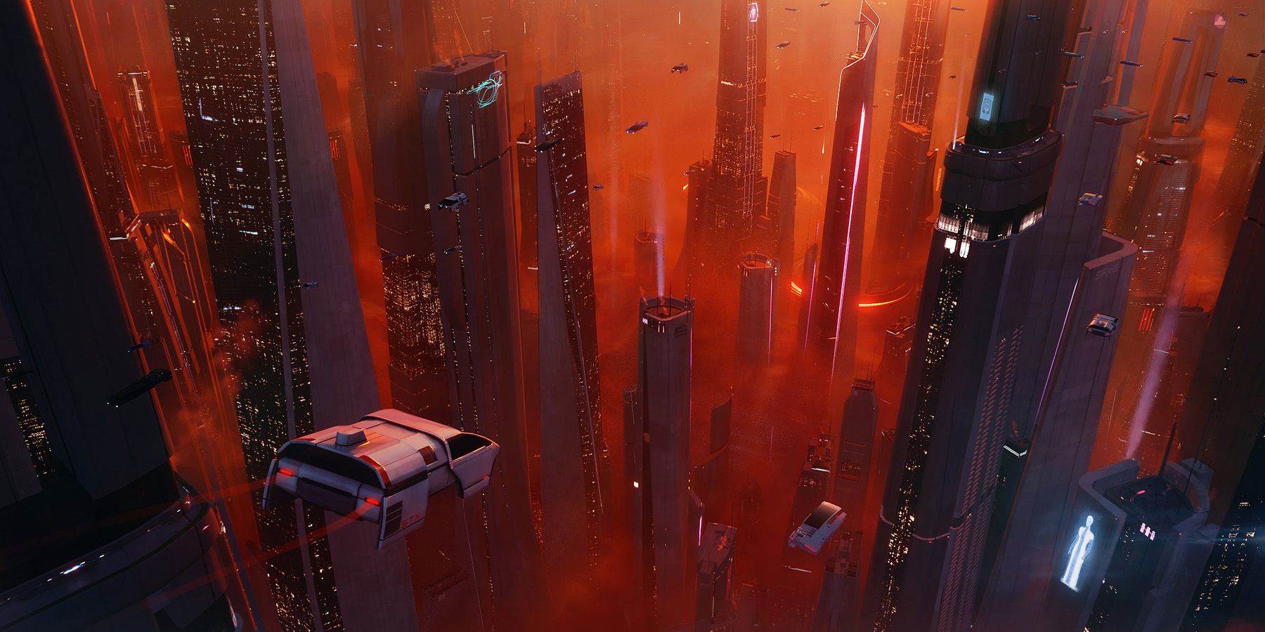 Mass Effect 4 city concept art