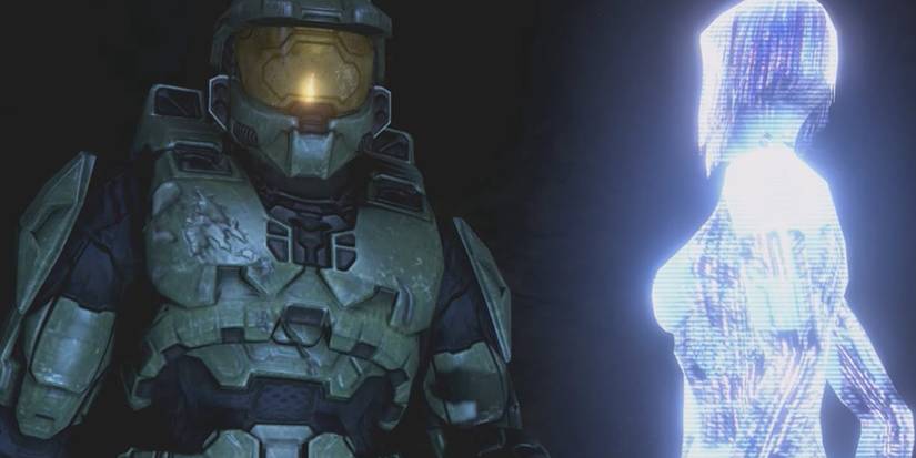 Master Chief And Cortana In Halo 3