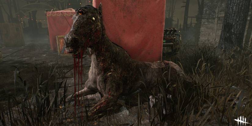 Maurice, the three-eyes dead horse in the circus portion of the map.