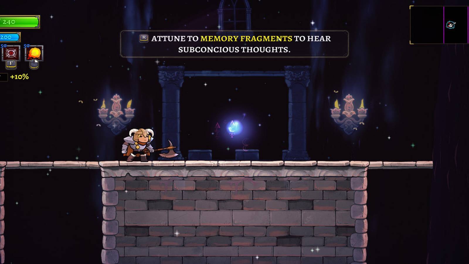 an image of memory fragment in rogue legacy 2.