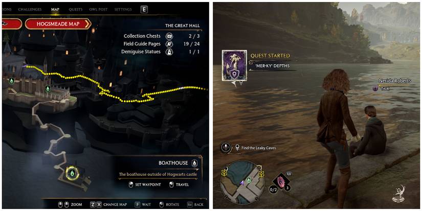 mer ky depths quest location in hogwarts legacy