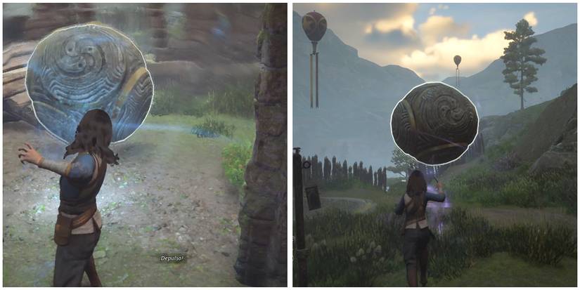 methods to move sphere in hogwarts legacy