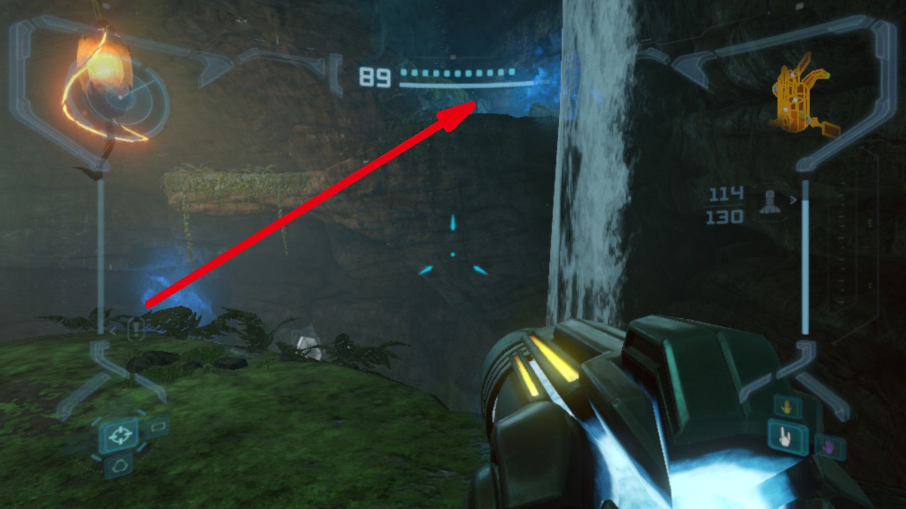 Metroid Prime Remastered Where to Go After Grapple Beam