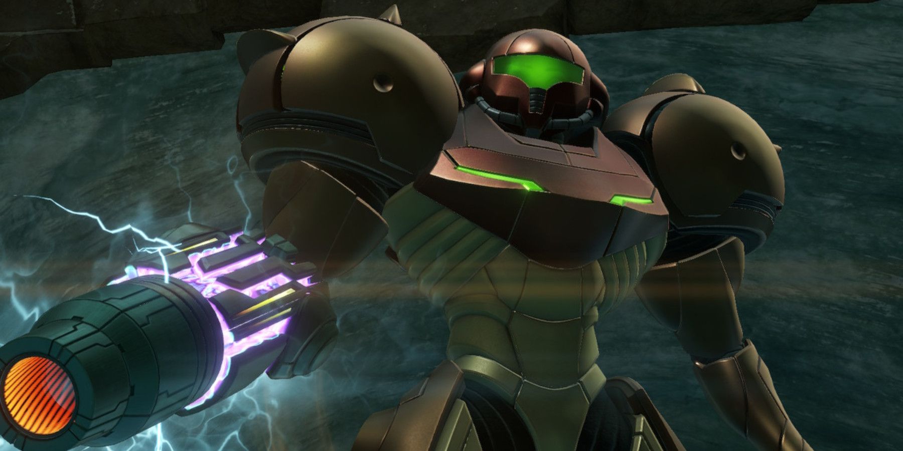 Samus acquires the Wave Beam