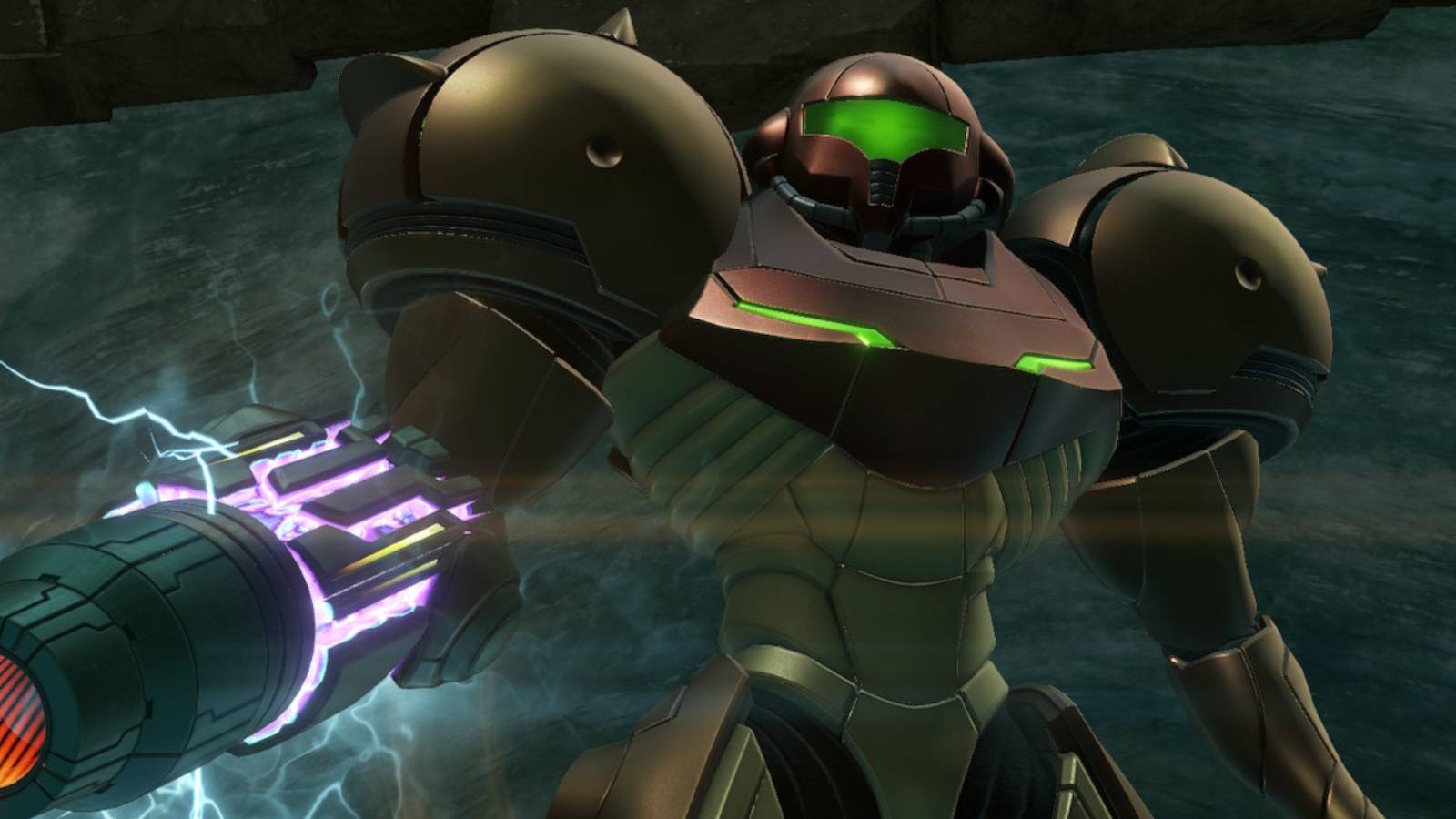 Samus acquires the Wave Beam