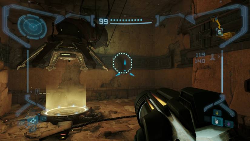 metroid prime remastered where after x ray visor