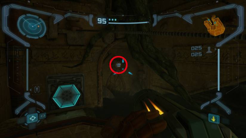 metroid prime remastered watery hall runic symbol locations