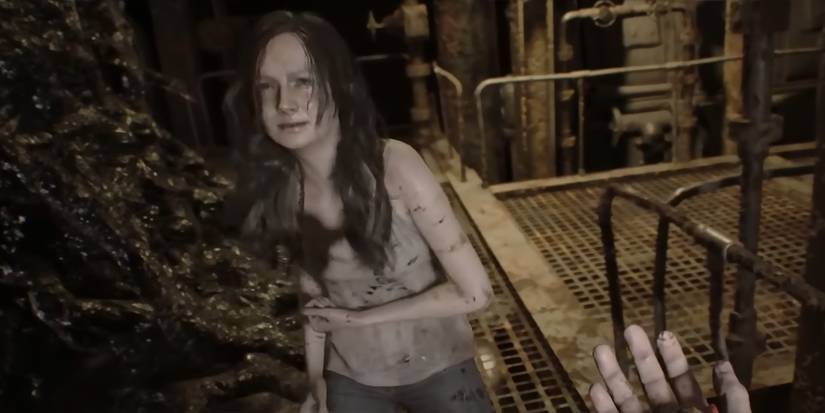 Mia Winters On Boat Resident Evil 7