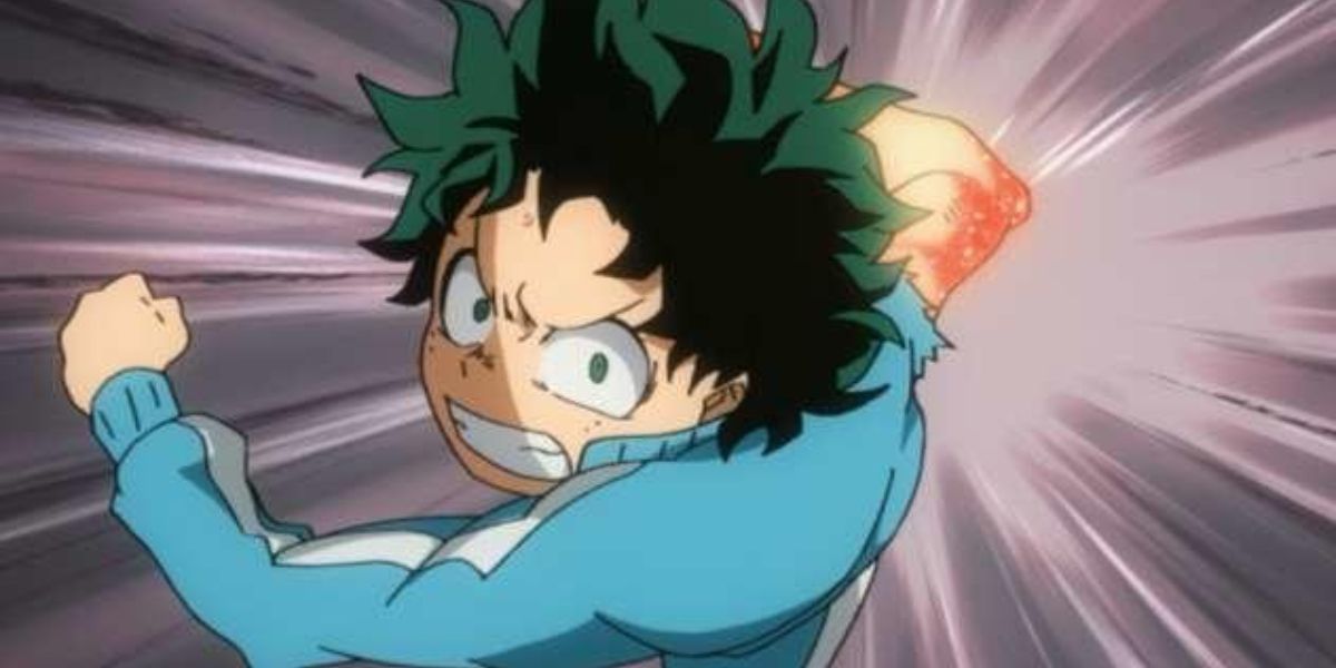 Midoriya's Whole Body Was Shattered During The U.A Entry Exam