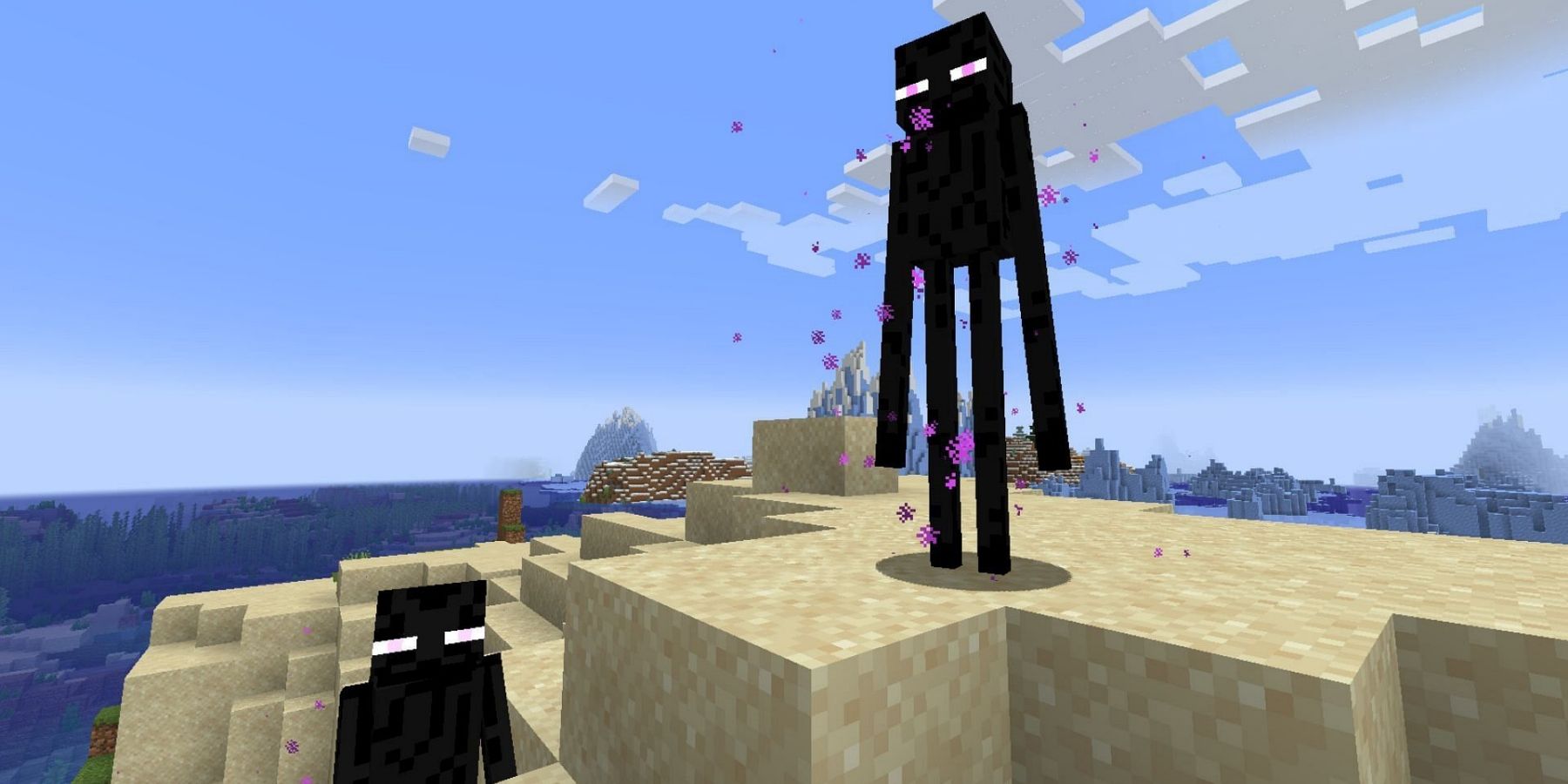 minecraft - enderman screenshot