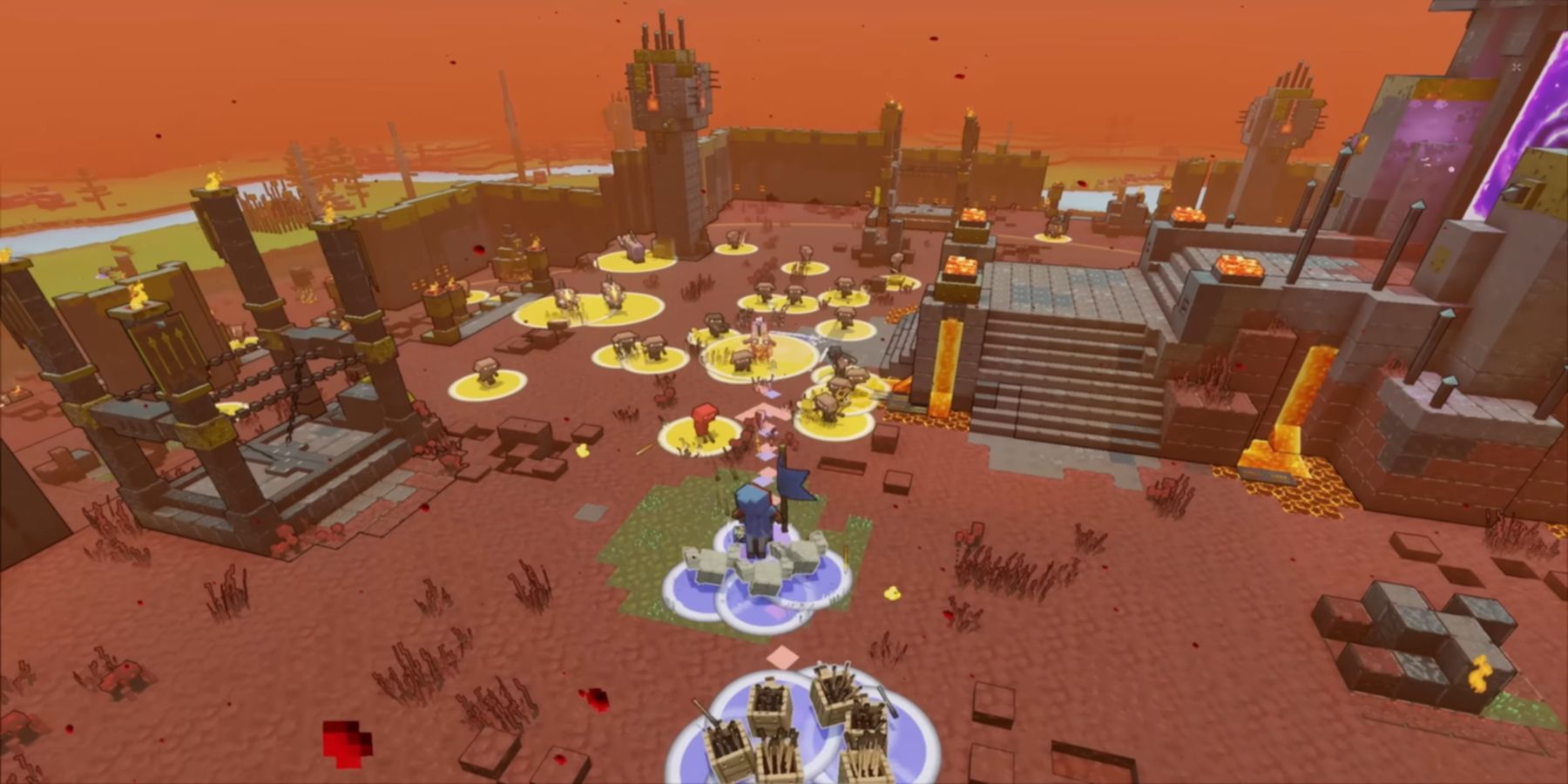 Minecraft Legends is a colourful mix of real-time strategy and snappy  building