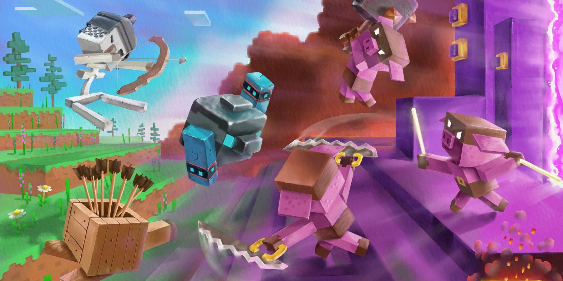 Minecraft Legends: 5 formas em que o jogo transforma o PvP em uma